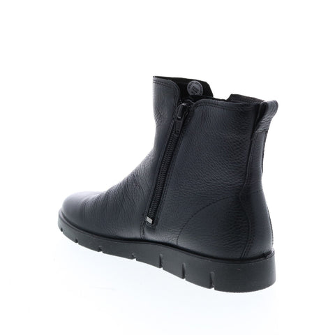Ecco Bella 28201301001 Womens Black Leather Zipper Chelsea Boots