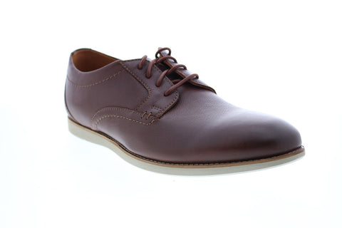 Clarks Raharto Plain 26141077 Mens Brown Oxfords & Lace Ups Plain Toe Shoes