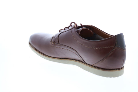 Clarks Raharto Plain 26141077 Mens Brown Oxfords & Lace Ups Plain Toe Shoes