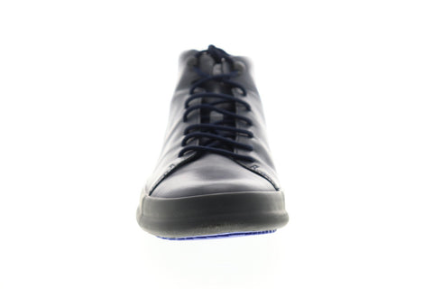 Camper Chasis K300236-006 Mens Blue Leather Lace Up High Top Sneakers Shoes