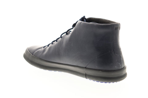 Camper Chasis K300236-006 Mens Blue Leather Lace Up High Top Sneakers Shoes