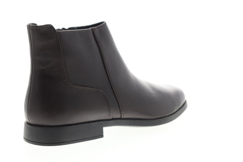 Camper Truman K300241-002 Mens Brown Leather Zipper Casual Dress Boots Shoes
