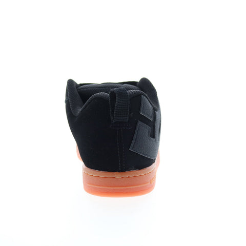 DC Court Graffik 300529-BCC Mens Black Nubuck Skate Inspired Sneakers Shoes