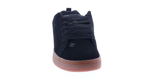 DC Court Graffik 300529-BGM Mens Black Nubuck Skate Inspired Sneakers Shoes