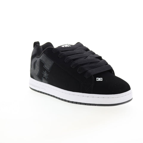 DC Court Graffik 300529-KRN Mens Black Skate Inspired Sneakers Shoes