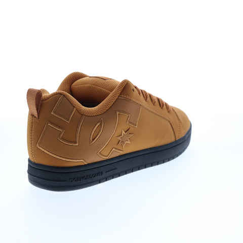 DC Court Graffik 300529-WE9 Mens Brown Nubuck Skate Inspired Sneakers Shoes
