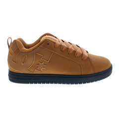 DC Court Graffik 300529-WE9 Mens Brown Nubuck Skate Inspired Sneakers Shoes