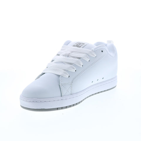 DC Court Graffik 300529-WR8 Mens White Skate Inspired Sneakers Shoes