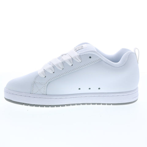 DC Court Graffik 300529-WR8 Mens White Skate Inspired Sneakers Shoes