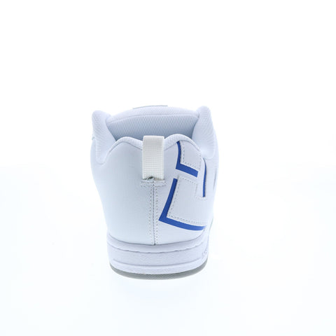 DC Court Graffik 300529-WR8 Mens White Skate Inspired Sneakers Shoes