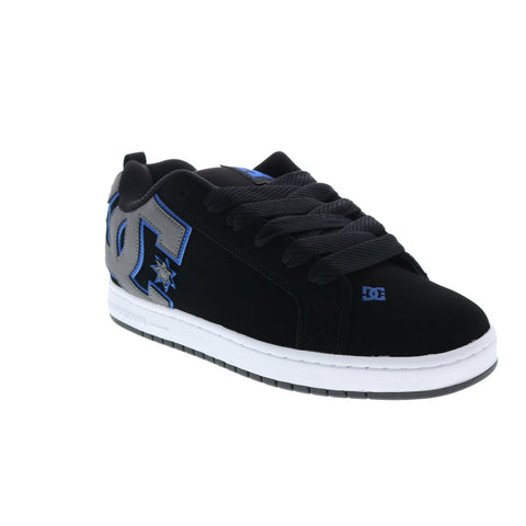 DC Court Graffik 300529-XKBS Mens Black Skate Inspired Sneakers Shoes