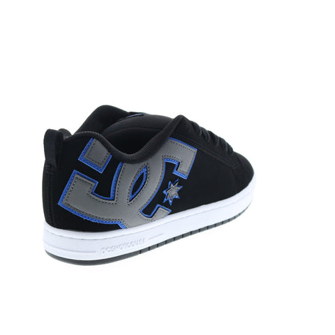 DC Court Graffik 300529-XKBS Mens Black Skate Inspired Sneakers Shoes