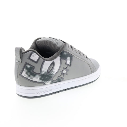 DC Court Graffik 300529-XSSS Mens Gray Skate Inspired Sneakers Shoes