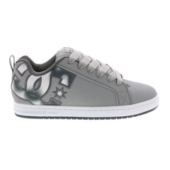 DC Court Graffik 300529-XSSS Mens Gray Skate Inspired Sneakers Shoes - Ruze  Shoes