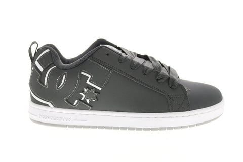 DC Court Graffik 300529-XSSW Mens Gray Skate Inspired Sneakers Shoes