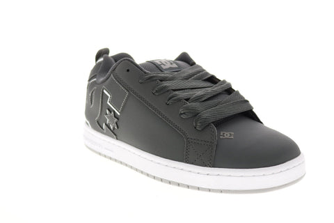 DC Court Graffik 300529-XSSW Mens Gray Skate Inspired Sneakers Shoes