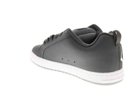 DC Court Graffik 300529-XSSW Mens Gray Skate Inspired Sneakers Shoes