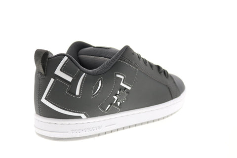 DC Court Graffik 300529-XSSW Mens Gray Skate Inspired Sneakers Shoes