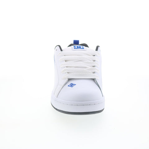 DC Court Graffik 300529-XWBS Mens White Skate Inspired Sneakers Shoes