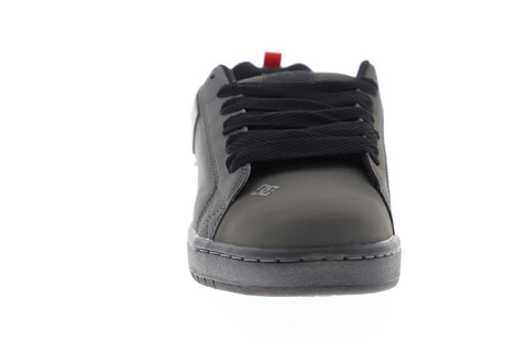 DC Court Graffik 300529 Mens Gray Synthetic Athletic Lace Up Skate Shoes