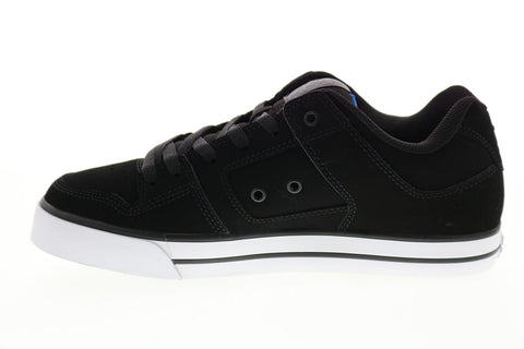 DC Pure 300660 Mens Black Nubuck Lace Up Skate Inspired Sneakers Shoes