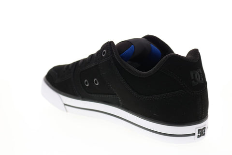 DC Pure 300660 Mens Black Nubuck Lace Up Skate Inspired Sneakers Shoes