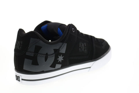 DC Pure 300660 Mens Black Nubuck Lace Up Skate Inspired Sneakers Shoes