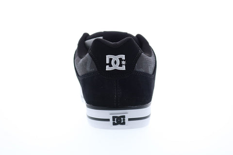DC Pure 300660 Mens Gray Suede Athletic Lace Up Skate Shoes