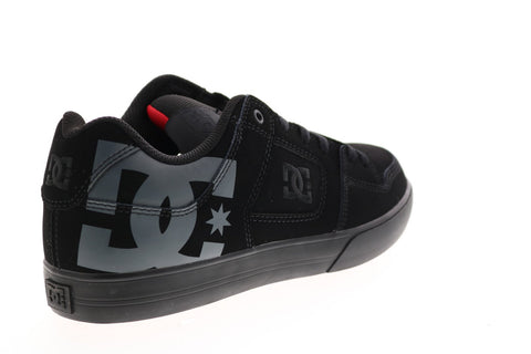 DC Pure 300660-XKRS Mens Black Suede Skate Inspired Sneakers Shoes