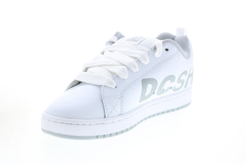 DC Court Graffik SE 300927 Mens White Synthetic Skate Inspired Sneakers Shoes