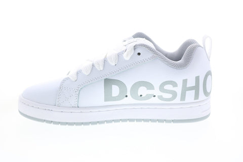 DC Court Graffik SE 300927 Mens White Synthetic Skate Inspired Sneakers Shoes