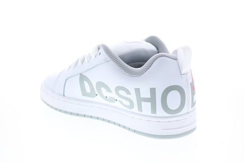 DC Court Graffik SE 300927 Mens White Synthetic Skate Inspired Sneakers Shoes
