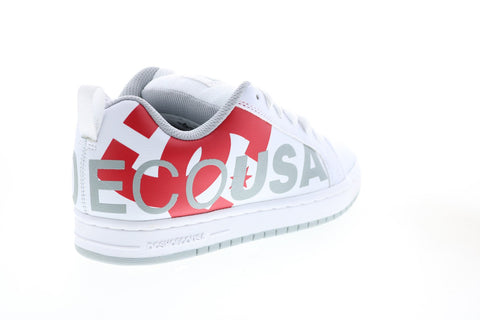 DC Court Graffik SE 300927 Mens White Synthetic Skate Inspired Sneakers Shoes