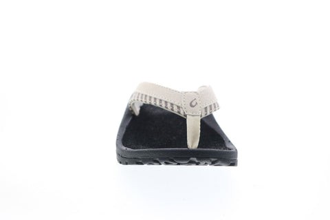 Olukai Ohana Koa Girls G 30148-19ZP Girls Beige Flip-Flops Sandals Shoes