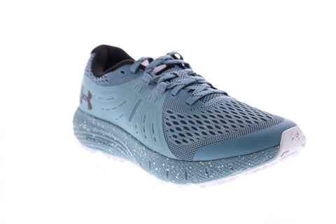 Under Armour Charged Bandit Trail Mens Blue Mesh Athletic Running Shoes