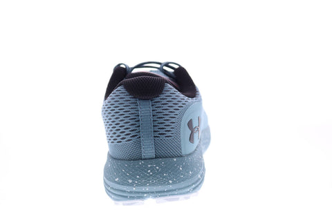 Under Armour Charged Bandit Trail Mens Blue Mesh Athletic Running Shoes