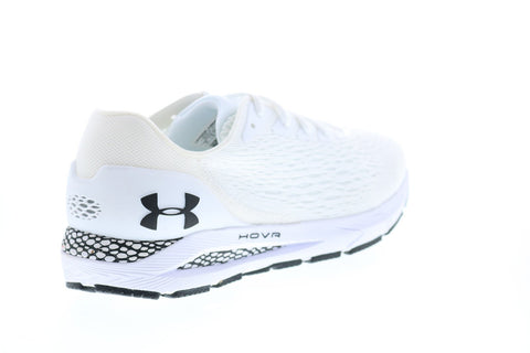 Under Armour HOVR Sonic 3 Mens White Mesh Lace Up Athletic Running Shoes