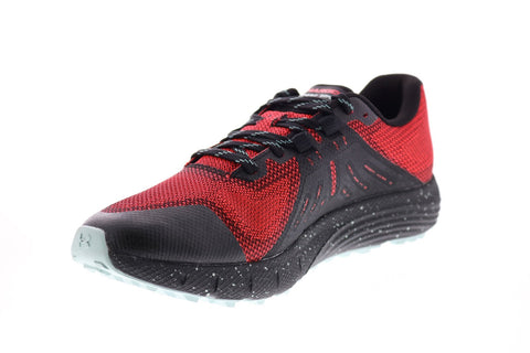 Under Armour Charged Bandit Trail GTX Mens Red Mesh Athletic Running Shoes
