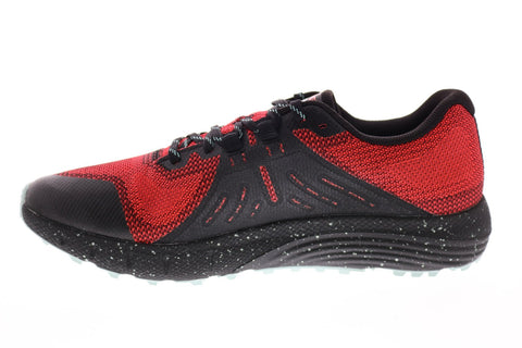 Under Armour Charged Bandit Trail GTX Mens Red Mesh Athletic Running Shoes