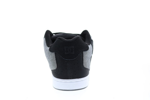 DC Net SE 302297 Mens Black Suede Skate Inspired Sneakers Shoes