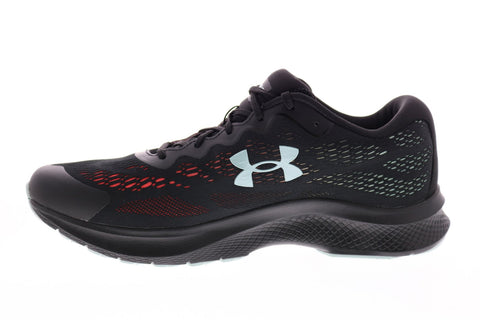 Under Armour Charged Bandit 6 Mens Black Mesh Lace Up Athletic Running Shoes