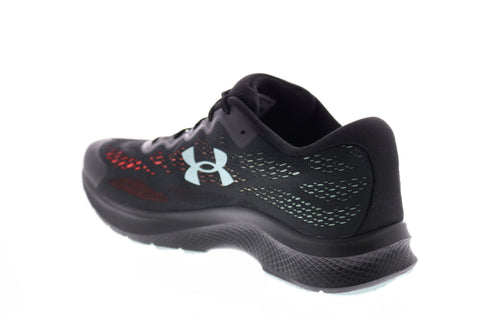 Under Armour Charged Bandit 6 Mens Black Mesh Lace Up Athletic Running Shoes