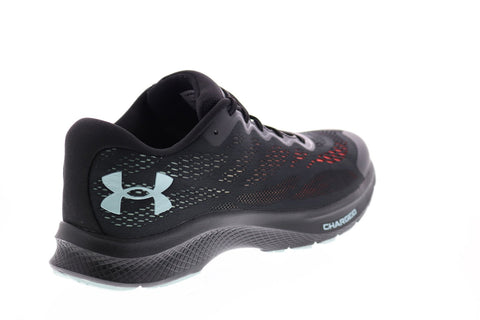 Under Armour Charged Bandit 6 Mens Black Mesh Lace Up Athletic Running Shoes