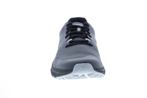 Under Armour Charged Toccoa Mens Gray Mesh Lace Up Athletic Running Shoes