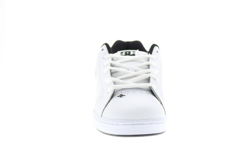 DC Net 302361-HHB Mens White Leather Skate Inspired Sneakers Shoes