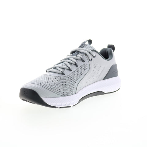 Under Armour Charged Commit TR 3 Mens Gray Athletic Cross Training Shoes