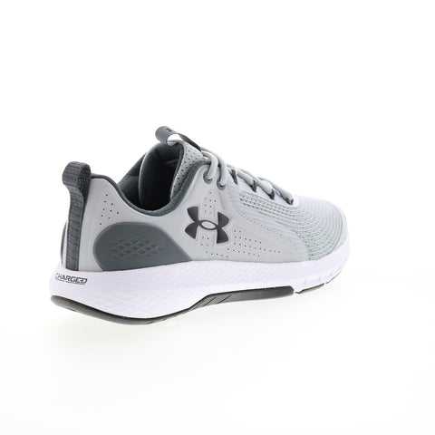 Under Armour Charged Commit TR 3 Mens Gray Athletic Cross Training Shoes