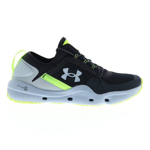 Under Armour Micro G Kilchis Mens Black Mesh Lace Up Lifestyle Sneakers Shoes