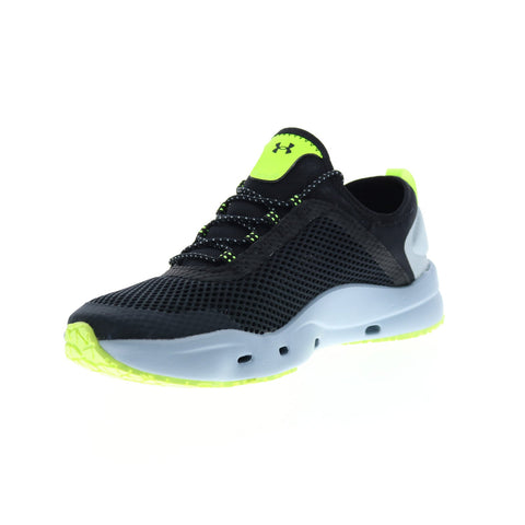 Under Armour Micro G Kilchis Mens Black Mesh Lace Up Lifestyle Sneakers Shoes
