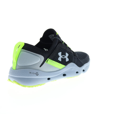 Under Armour Micro G Kilchis Mens Black Mesh Lace Up Lifestyle Sneakers Shoes